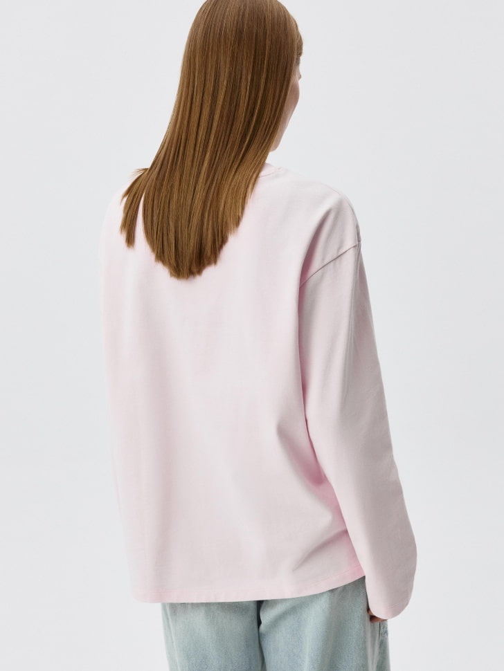Лонгслив ANNA OVERSIZE FIT. Фото №3