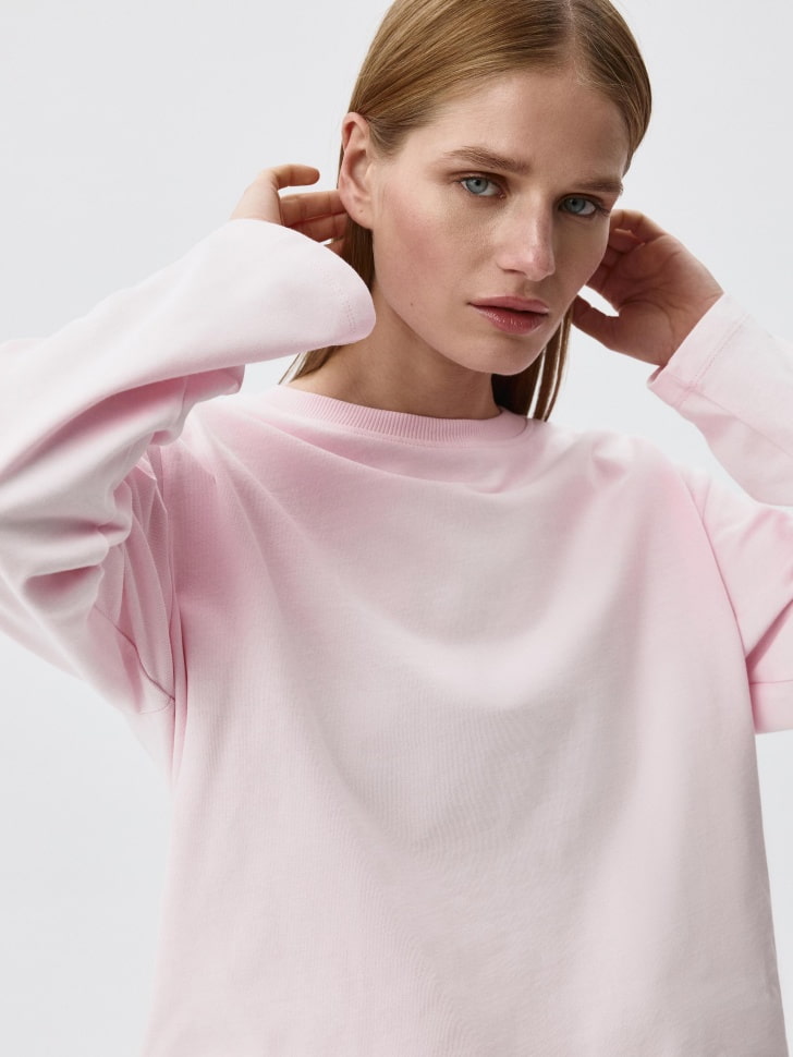 Лонгслив ANNA OVERSIZE FIT. Фото №4