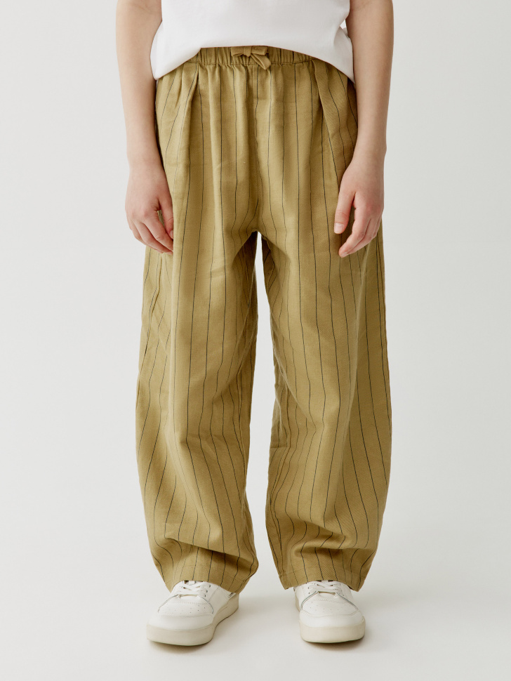 Брюки SELA для мальчиков, хаки, арт. 51471