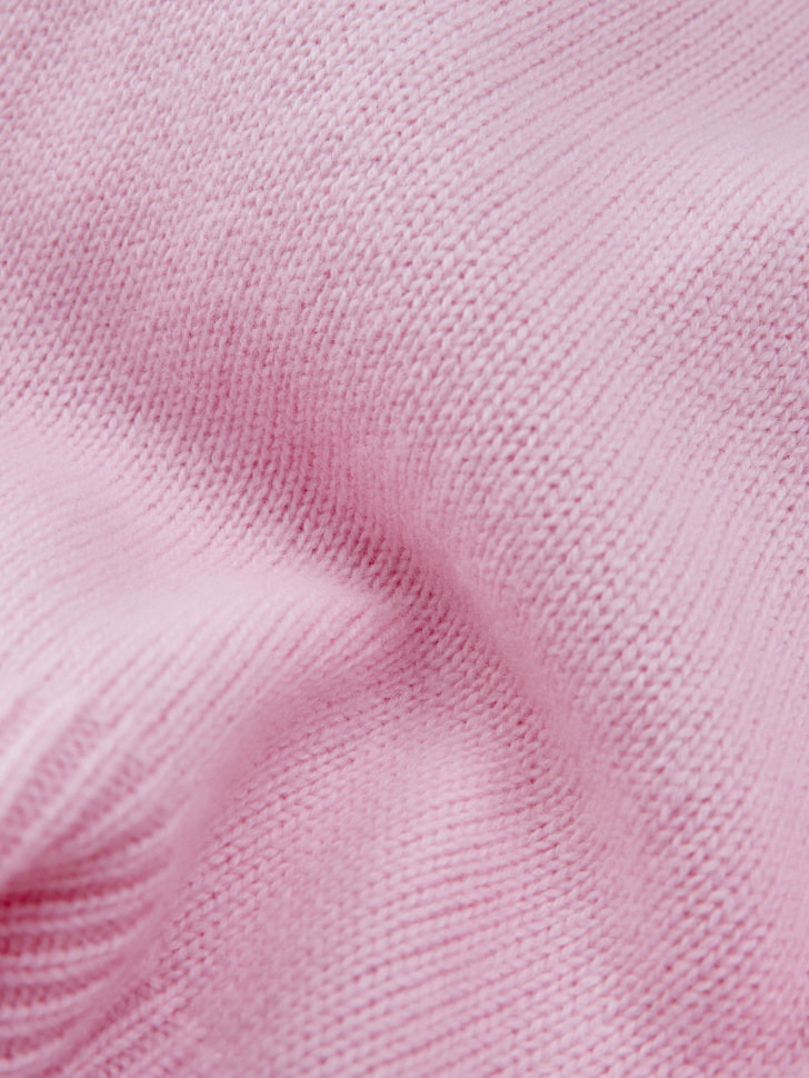 вязаный джемпер из шерсти и кашемира для взрослого возраста с изнаночной стороны