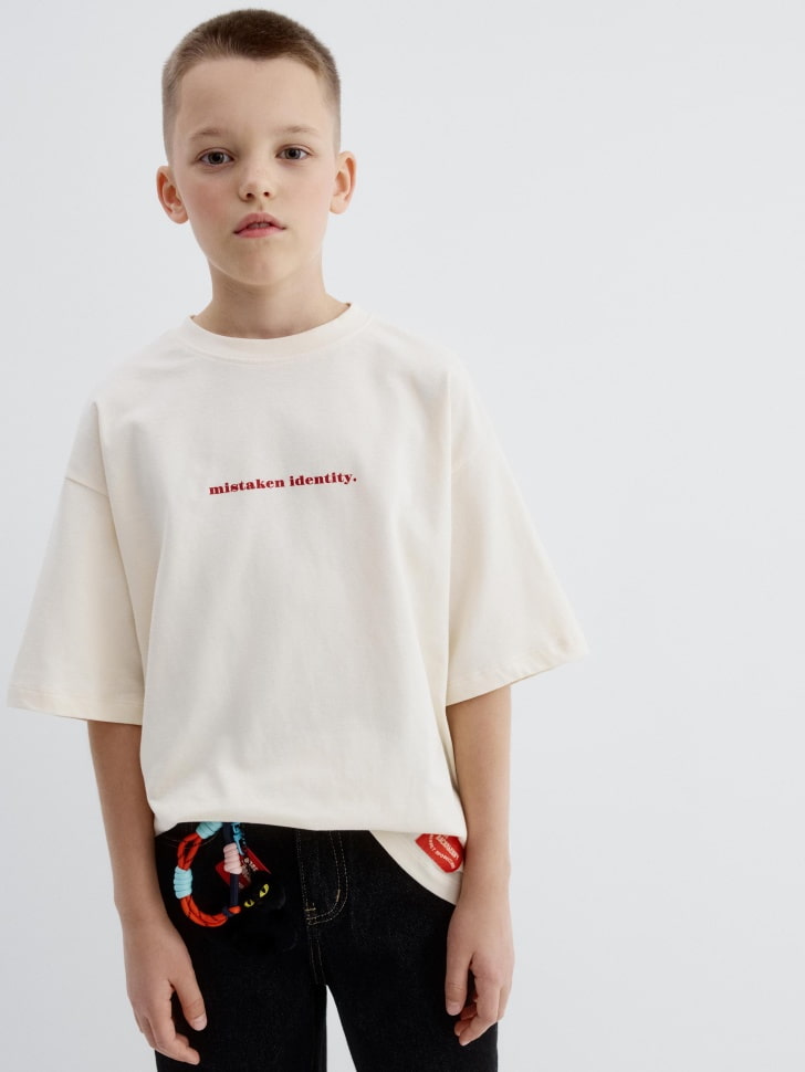 футболка оверсайз для мальчиков из коллекции  x мосфильм 4680798753867 фотография