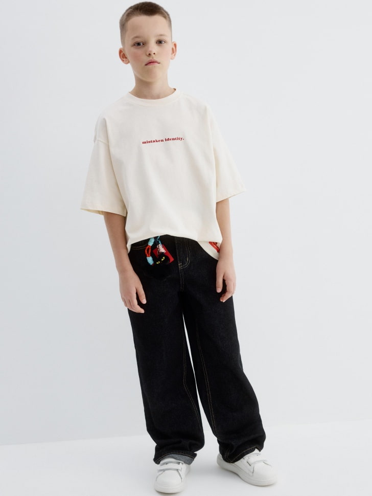 футболка оверсайз для мальчиков из коллекции  x мосфильм 4680798753867 по акции