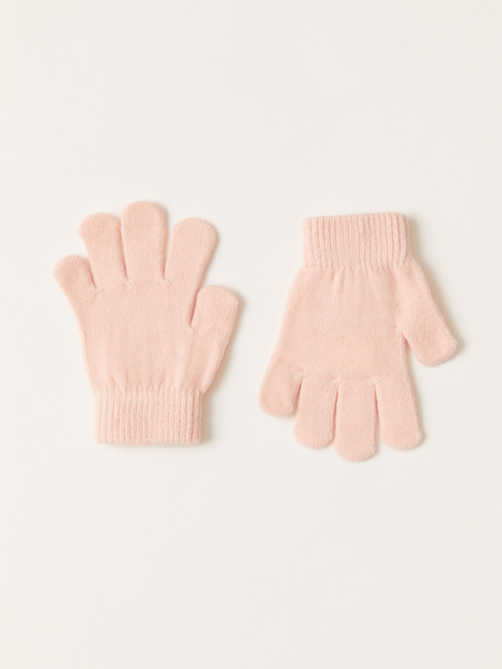 Базовые перчатки для девочек (розовый, 9 - 12 ЛЕТ)