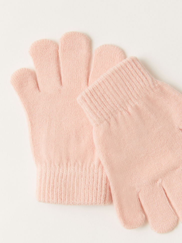 Базовые перчатки для девочек (розовый, 3 - 4 ГОДА) sela 4640078919604 - фото 2