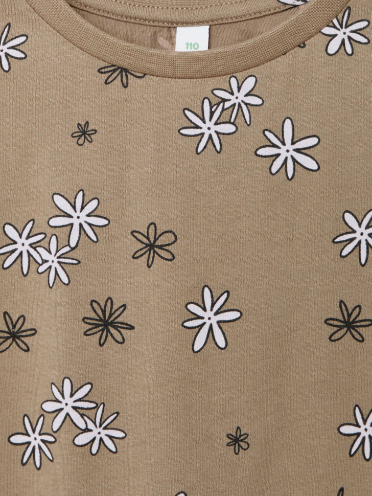 футболка с принтом для девочек 4680798431499 в интернет магазине