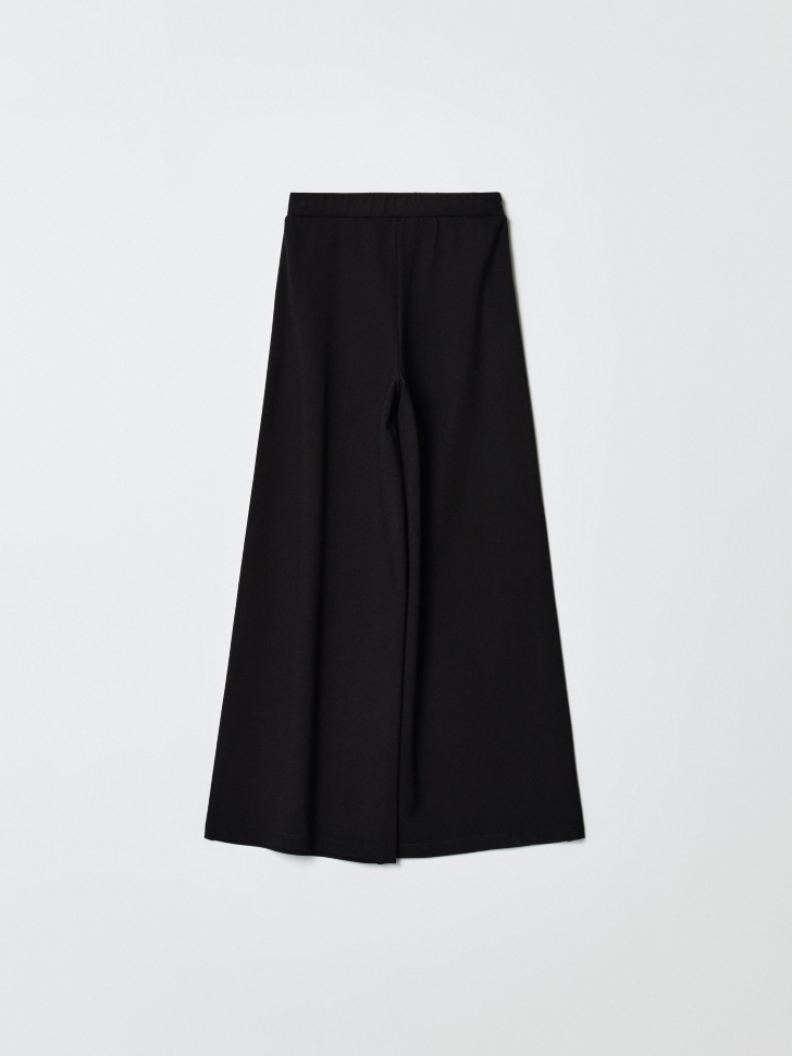 трикотажные широкие брюки для девочек по цене 1999 руб вид справа