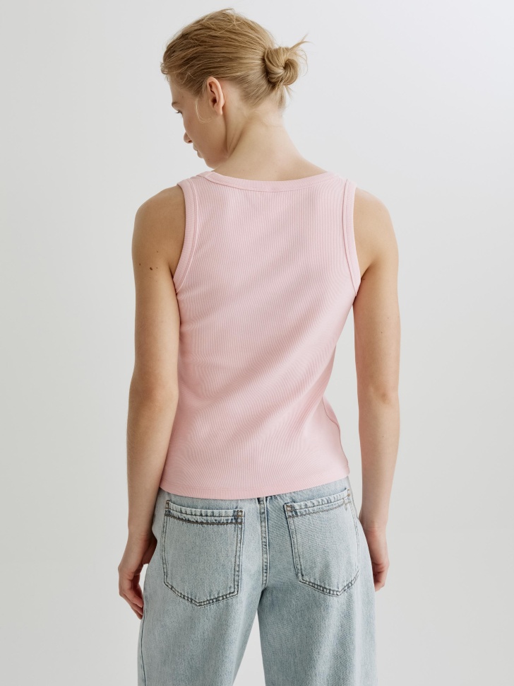 базовый топ эми в рубчик по цене 999 руб вид справа