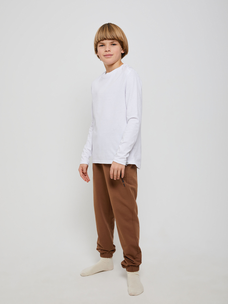 брюки пижамные для мальчиков (принт, 134-140 (10-11 YEARS))