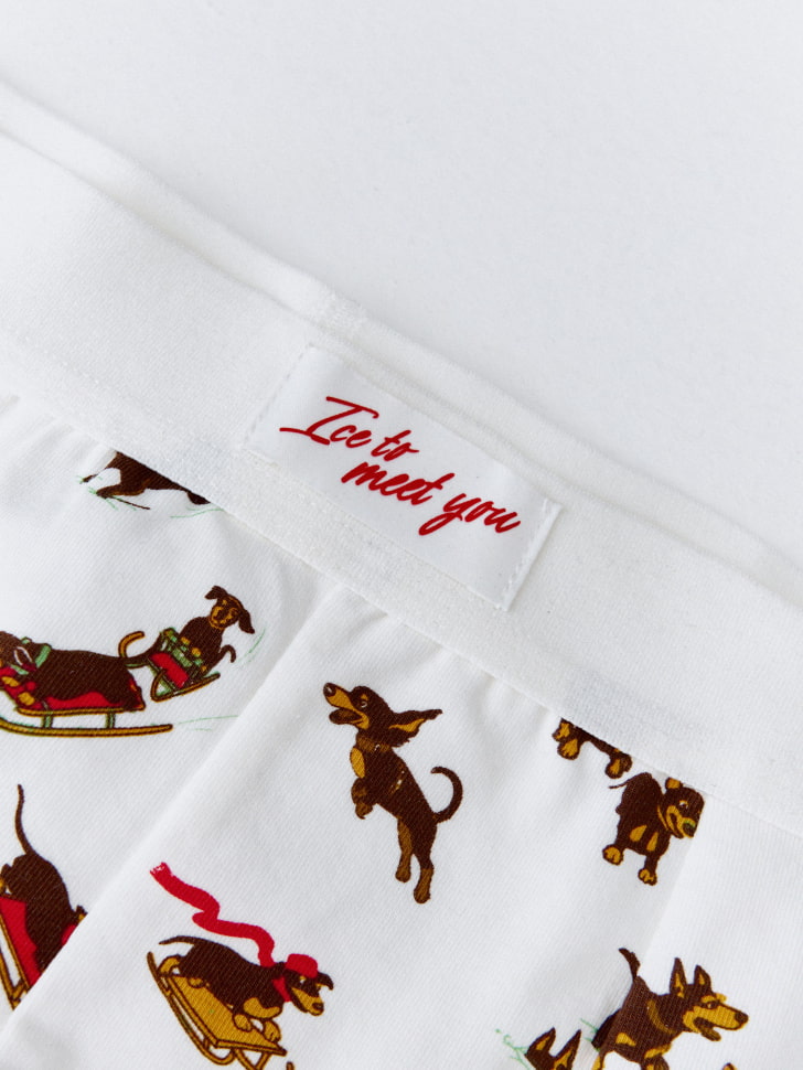 Трусы боксеры с принтом, разноцветный, арт. 15721