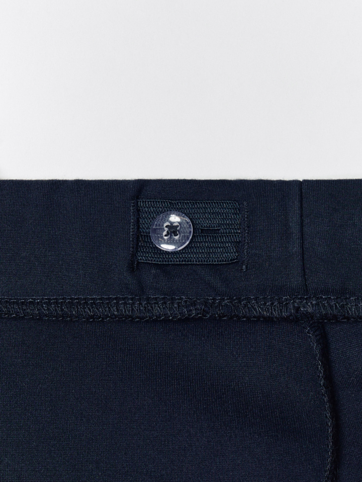 трикотажные широкие брюки для девочек по цене 1999 руб вид справа