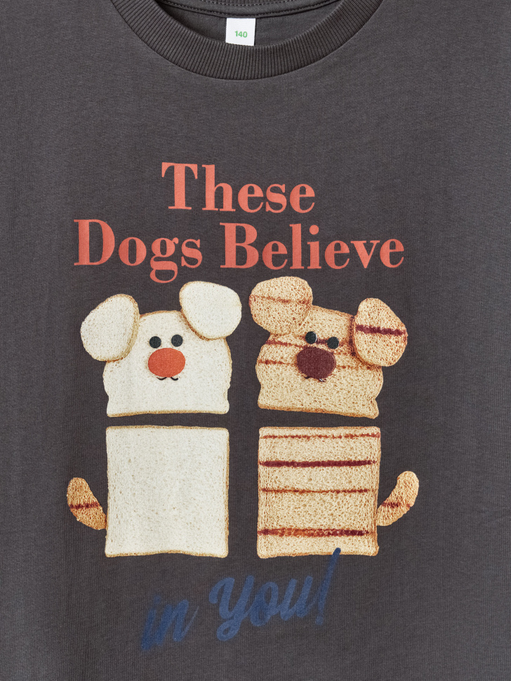 футболка оверсайз с принтом для мальчиков из россии вид сбоку