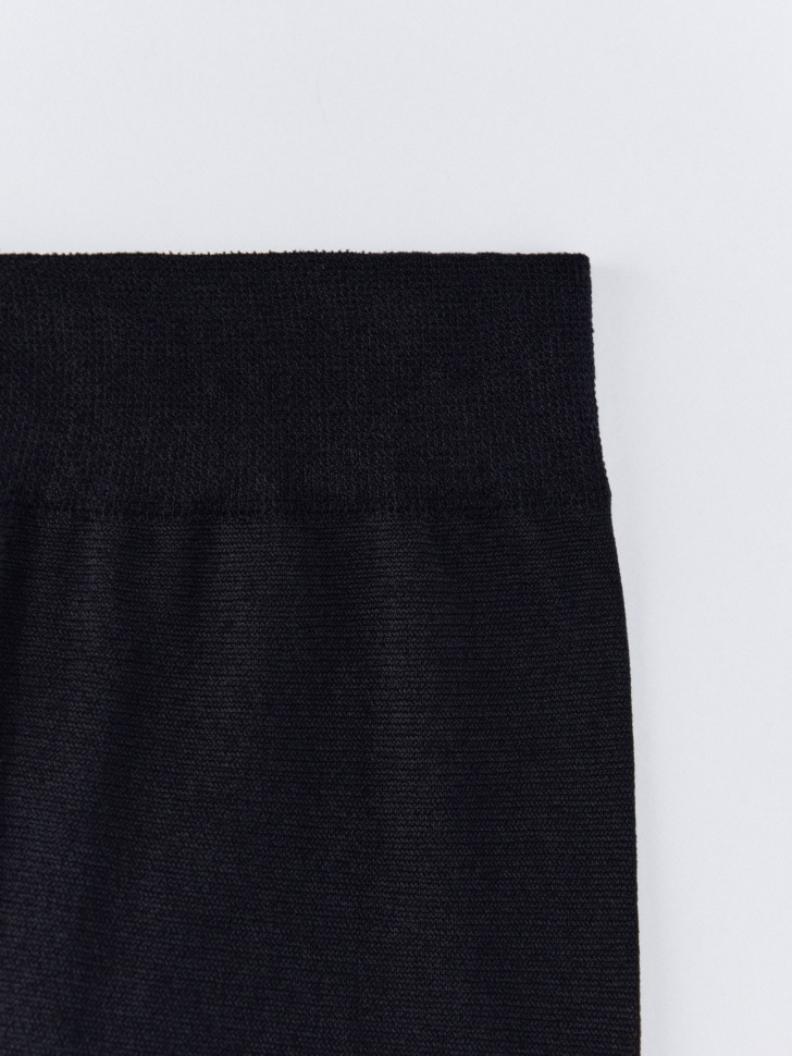 колготки капроновые в рубчик для девочек по цене 499 руб вид справа