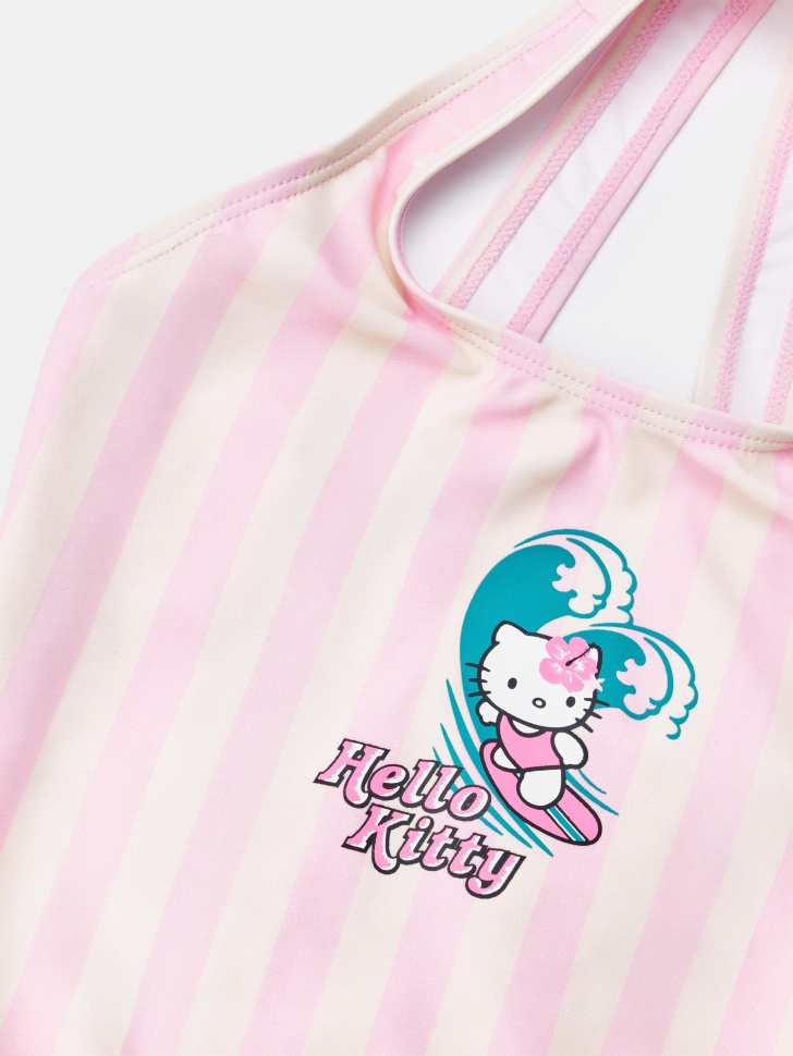 купальник для девочек от бренда sela вид слева