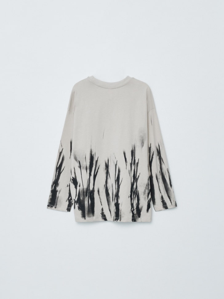 лонгслив оверсайз с принтом детский 4680168828195 по акции