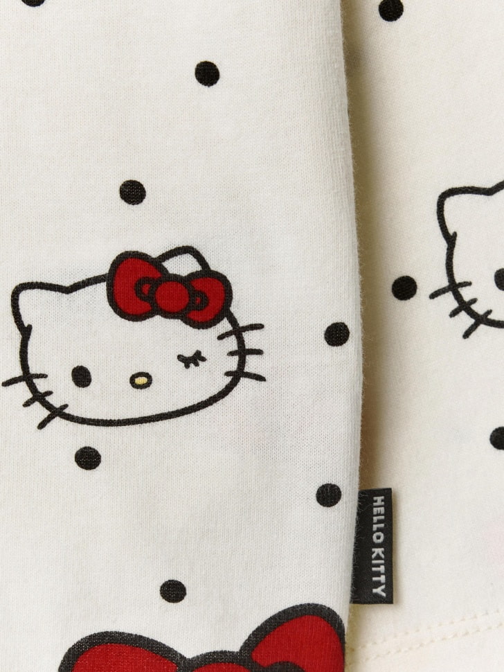 Лонгслив с принтом Hello Kitty для девочек. Фото №2