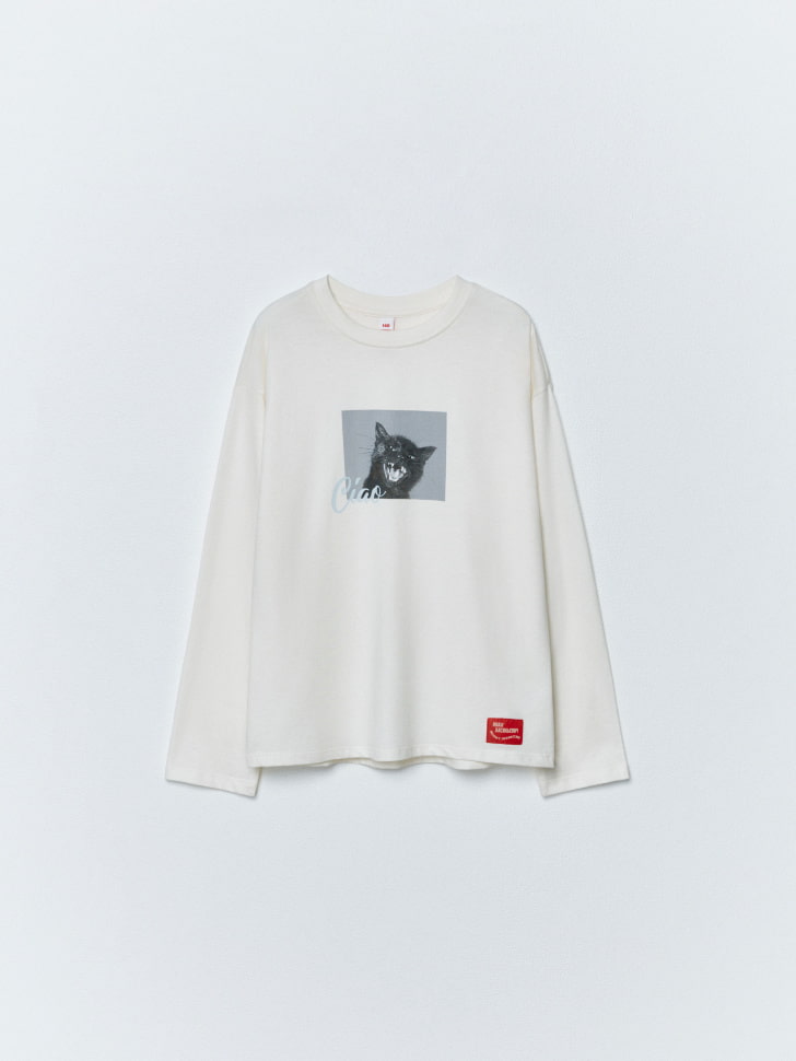 лонгслив оверсайз для девочек из коллекции  x мосфильм 4610517010421 с промокодом