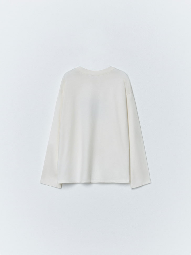 лонгслив оверсайз для девочек из коллекции  x мосфильм 4610517010421 купить с доставкой