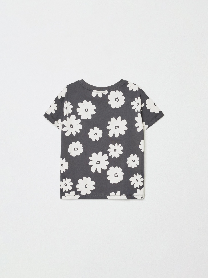 футболка с принтом для девочек 4680798431598 по акции