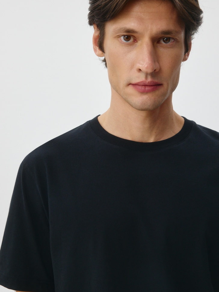 Футболка PETER REGULAR FIT базовая. Фото №4