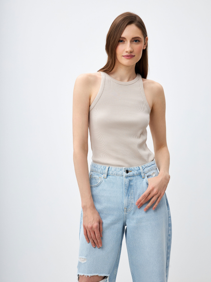 

Базовый топ в рубчик