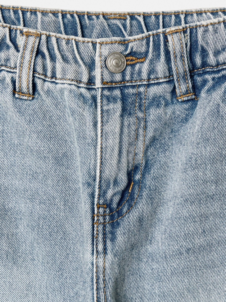 джинсы мом на резинке для девочек по цене 1799 руб вид справа