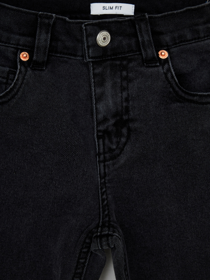 Джинсы Slim fit для девочек. Фото №3