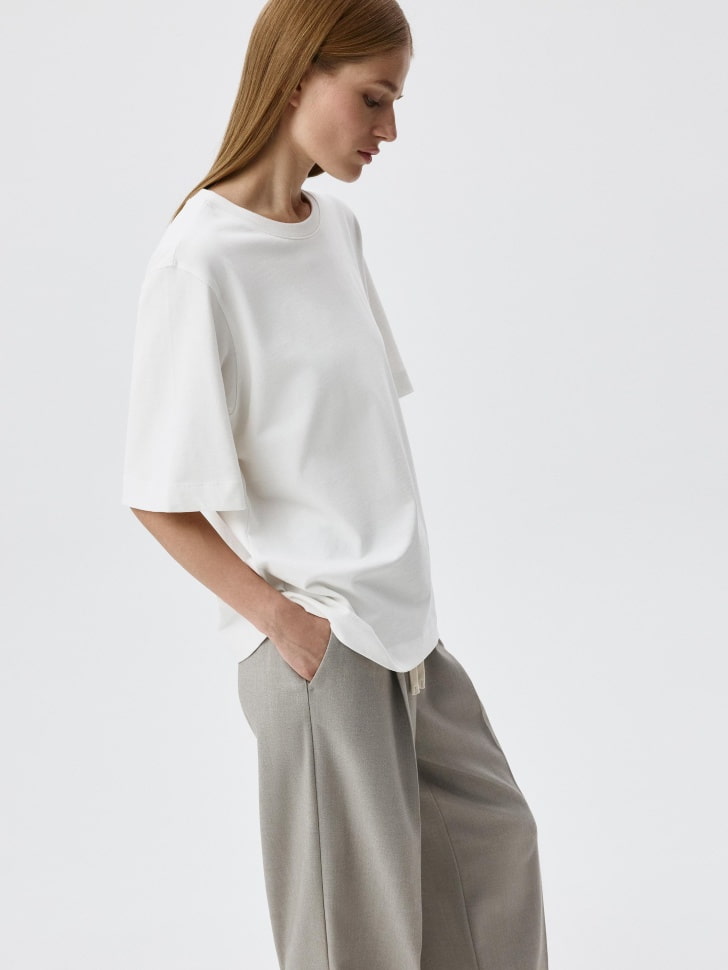 Базовая футболка OVERSIZE FIT. Фото №5
