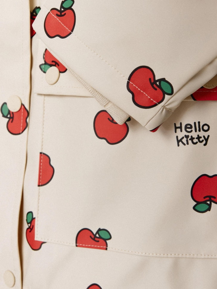 дождевик с принтом hello kitty  для девочек 4680704995503 оригинал