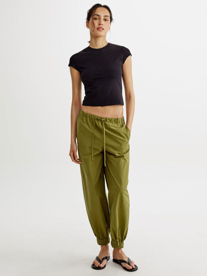 Брюки-джоггеры Sela, зеленый, арт. 53698