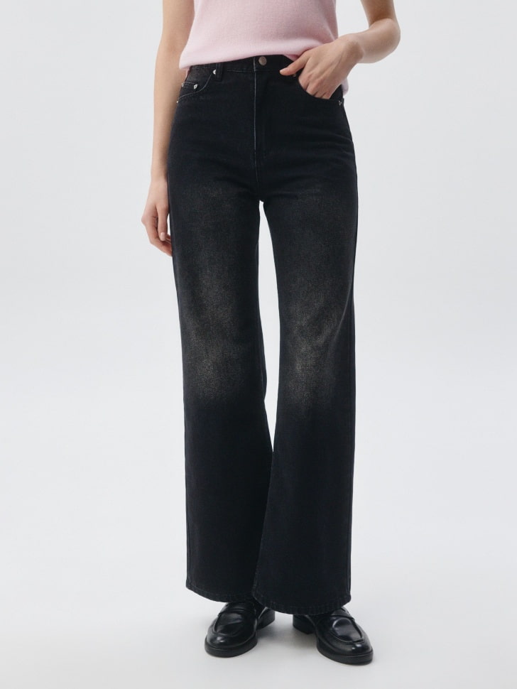 

Джинсы WIDE LEG