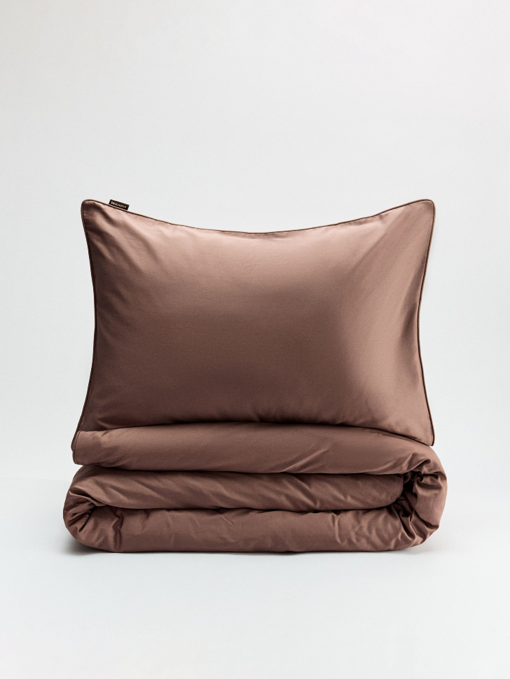 

Комплект постельного белья из сатина без простыни 1,5 спальный 140х200 см, SL5811226201