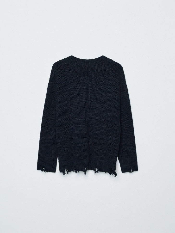 вязаный кардиган в стиле гранж детский 4680798771090 купить с доставкой