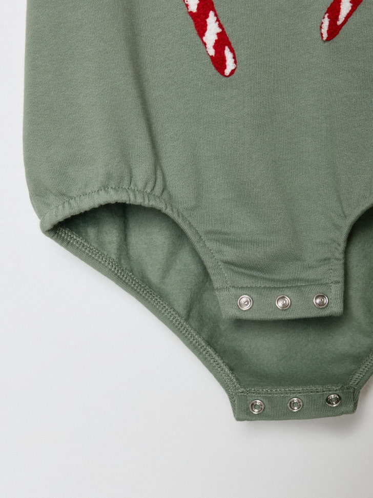 свитшот-боди с новогодним принтом для малышей 4680798570426 с промокодом