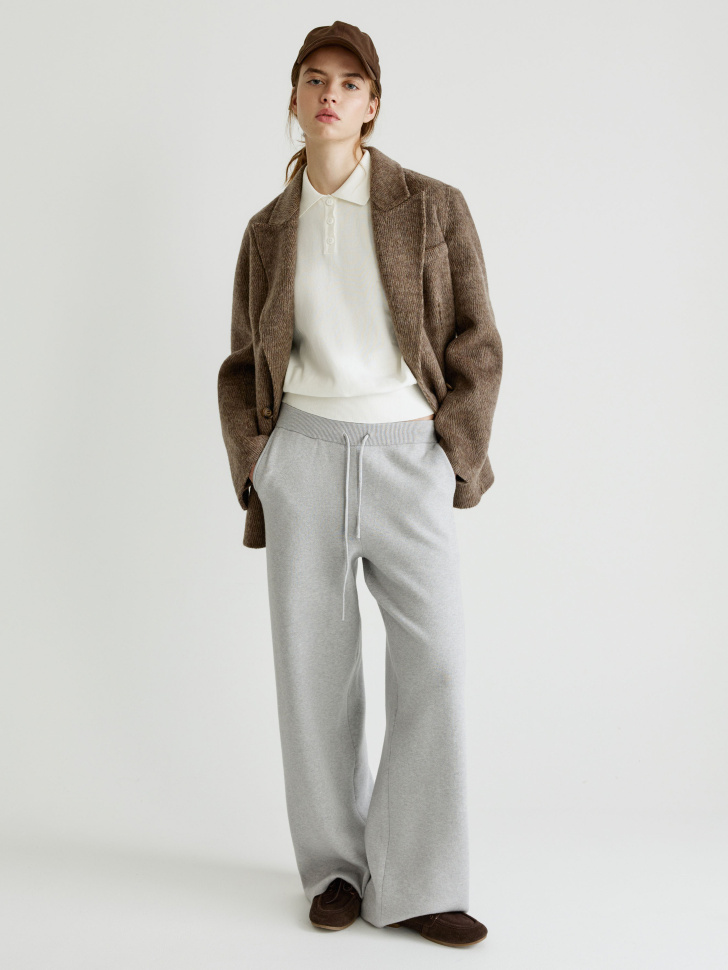 прямые вязаные брюки 4610517318855 фотография