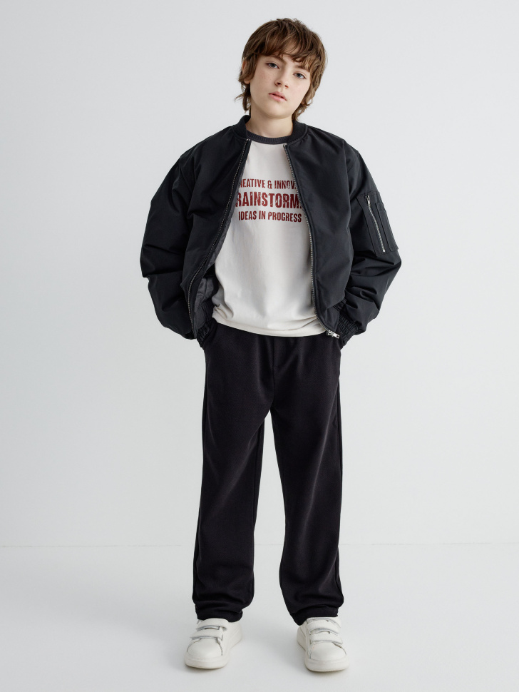 лонгслив с принтом детский 4680798100920 по акции