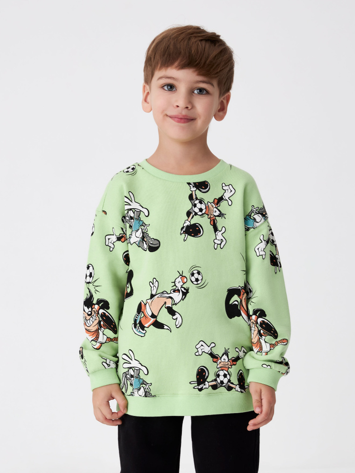 

Свитшот с принтом Looney Tunes для мальчиков