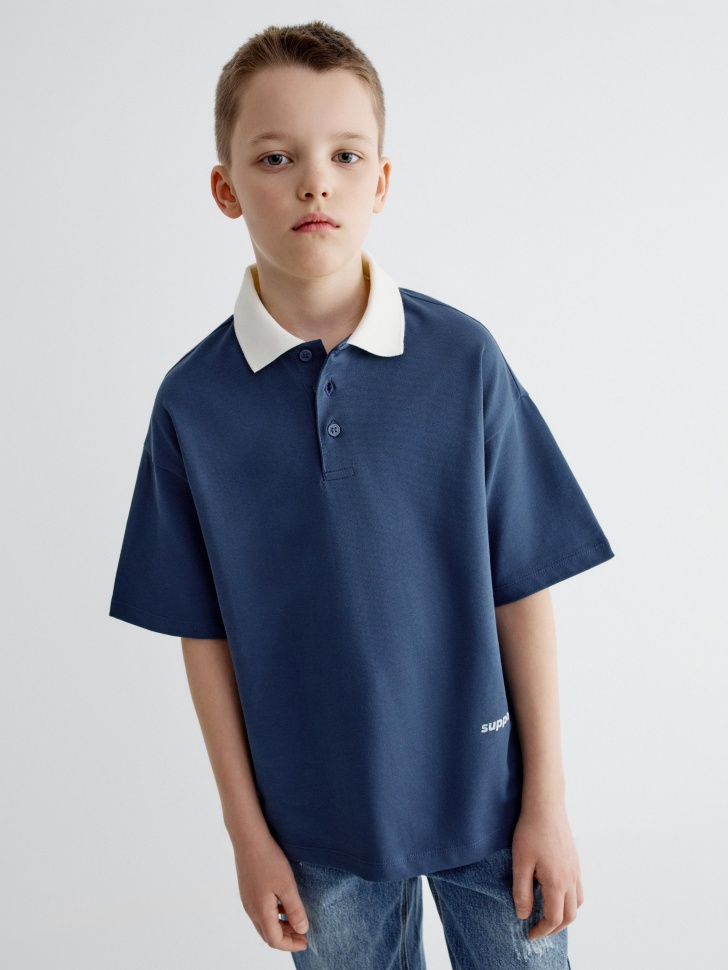 Поло SELA с коротким рукавом для мальчиков, арт. 38227