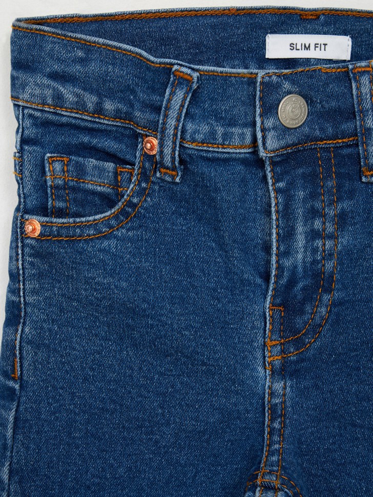Джинсы Slim fit для девочек. Фото №3