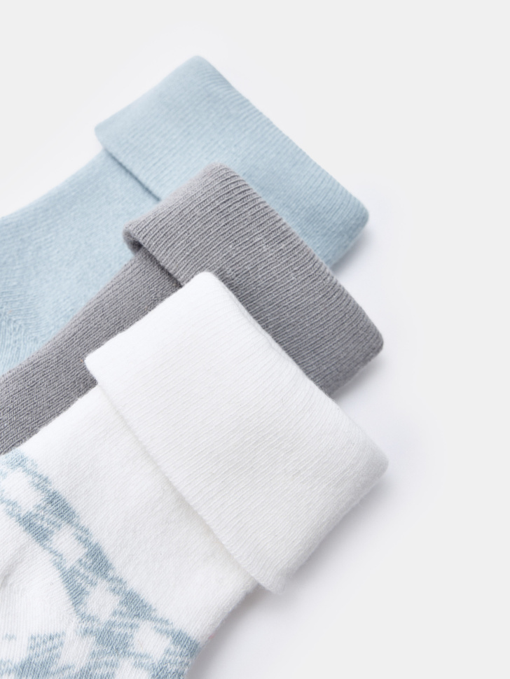 набор из 3 пар гольфов для малышей  x союзмультфильм по цене 399 руб вид справа