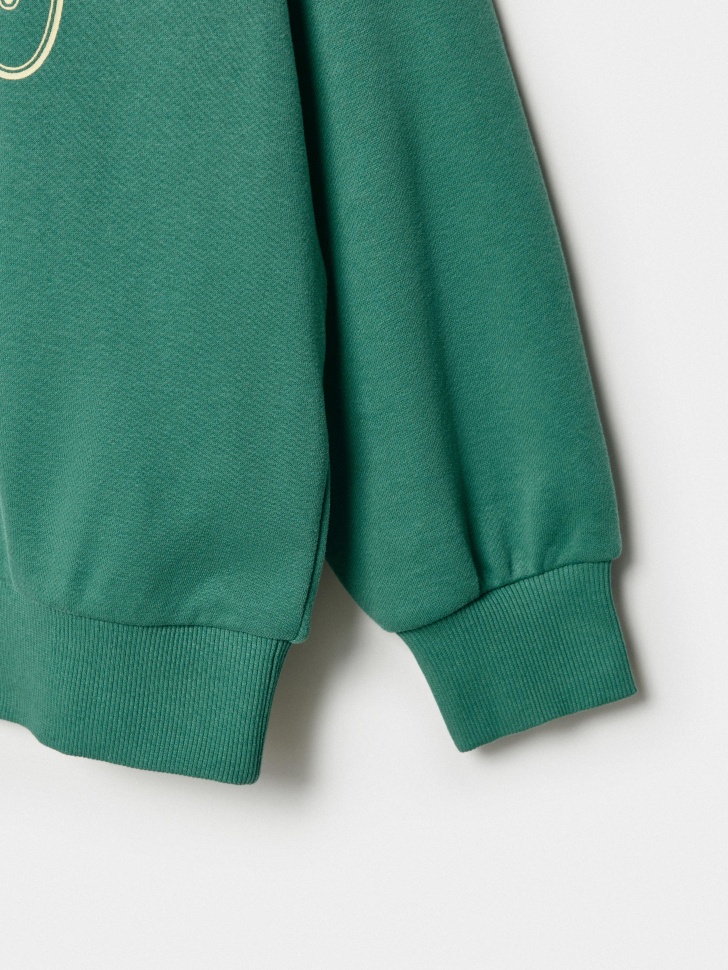 свитшот оверсайз с принтом для мальчиков по цене 1899 руб вид справа