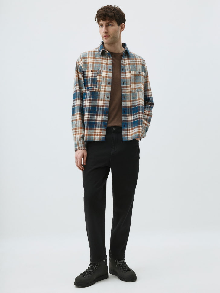 Утепленные джинсы LOOSE FIT