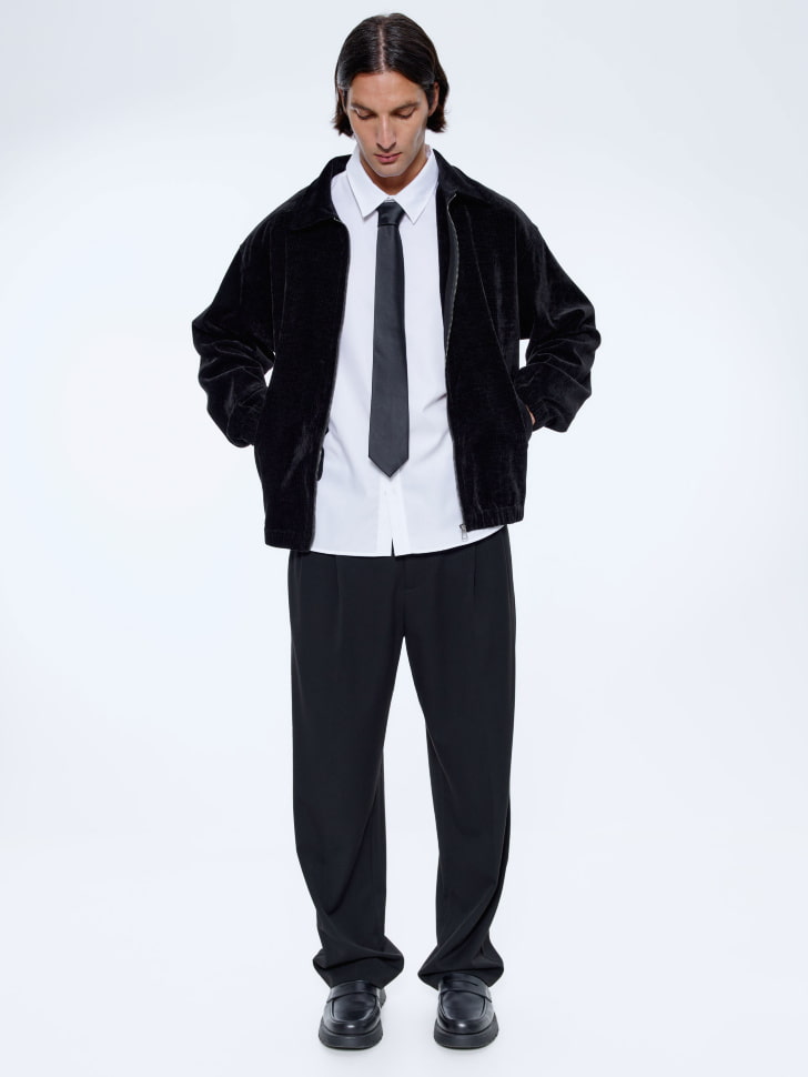 хлопковая рубашка свободного кроя 4610517021489 по акции