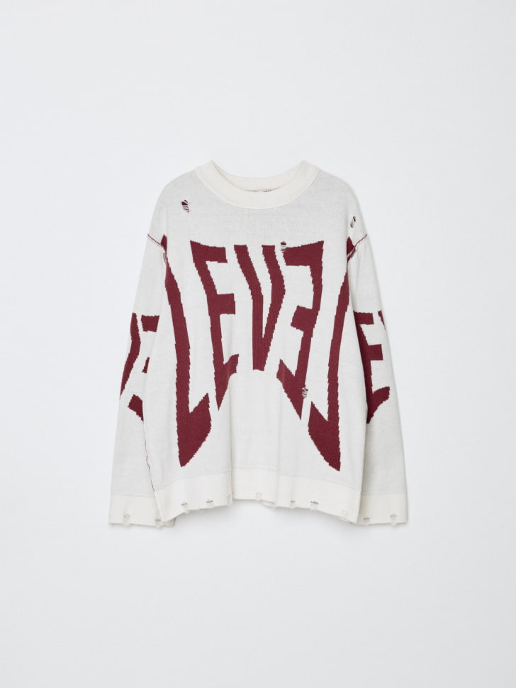 двухсторонний джемпер в стиле гранж детский 4610517134493 по низкой цене