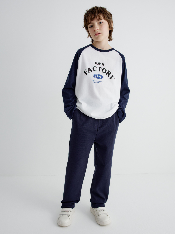 лонгслив с принтом детский 4680798100838 по акции