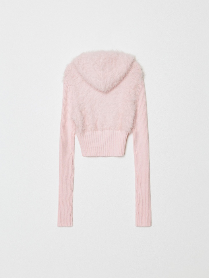 вязаная толстовка для девочек 4610517240705 по акции