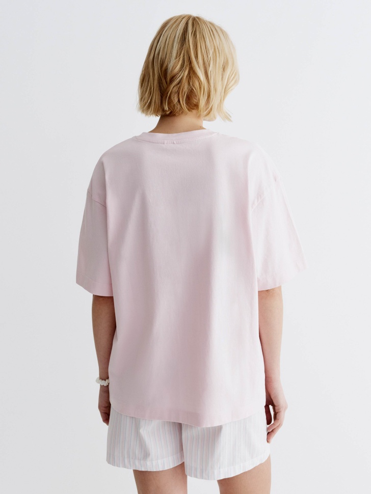 футболка для дома с принтом  x союзмультфильм из россии вид сбоку