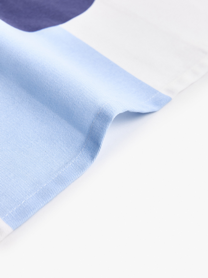 кухонное полотенце с рисунком от бренда sela вид слева