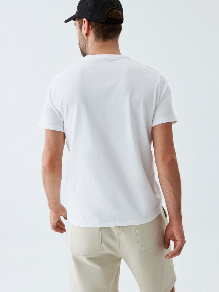 Футболка ADAM SLIM FIT базовая. Фото №3