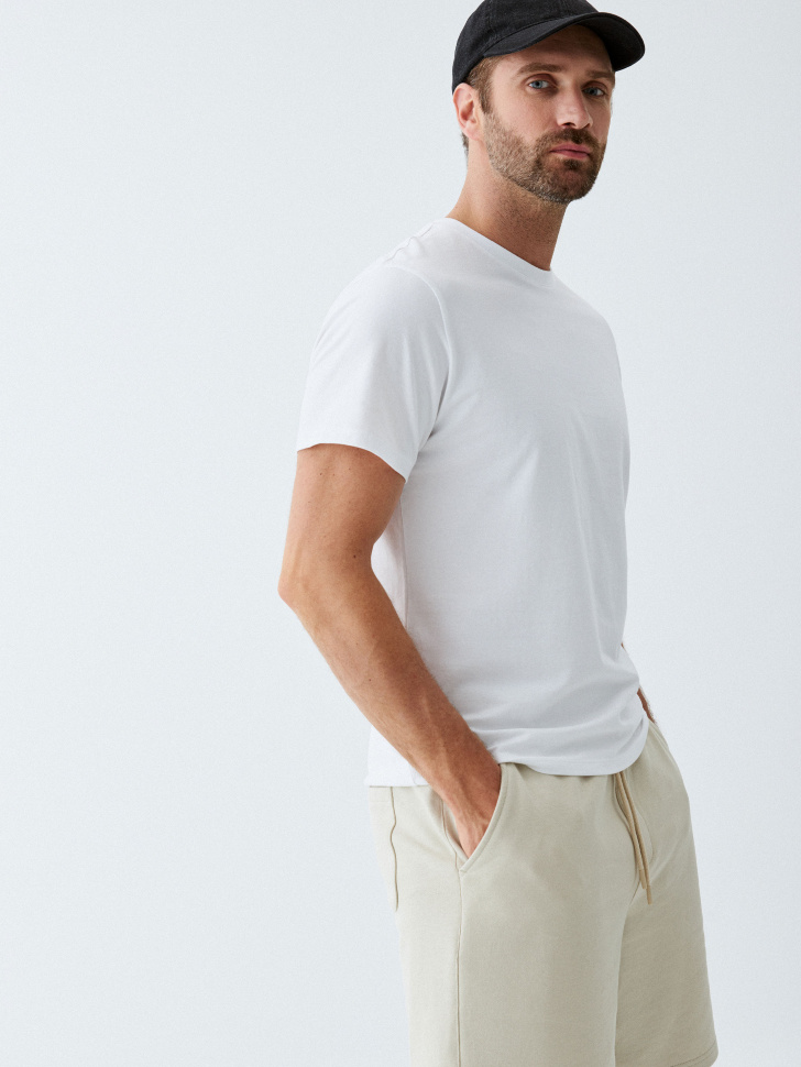 Футболка ADAM SLIM FIT базовая. Фото №4