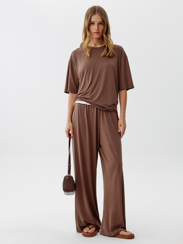 свободные трикотажные брюки 4640611050788 фотография